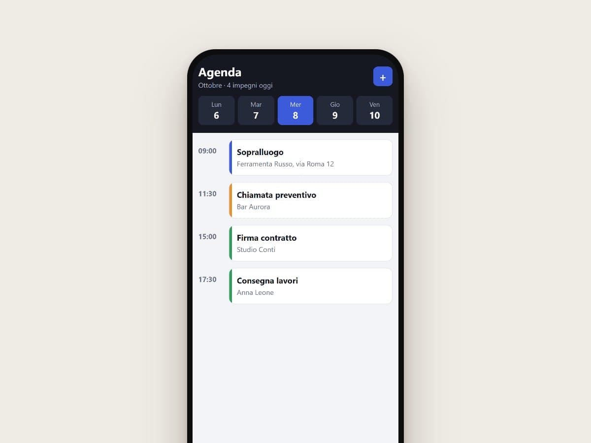 Agenda online