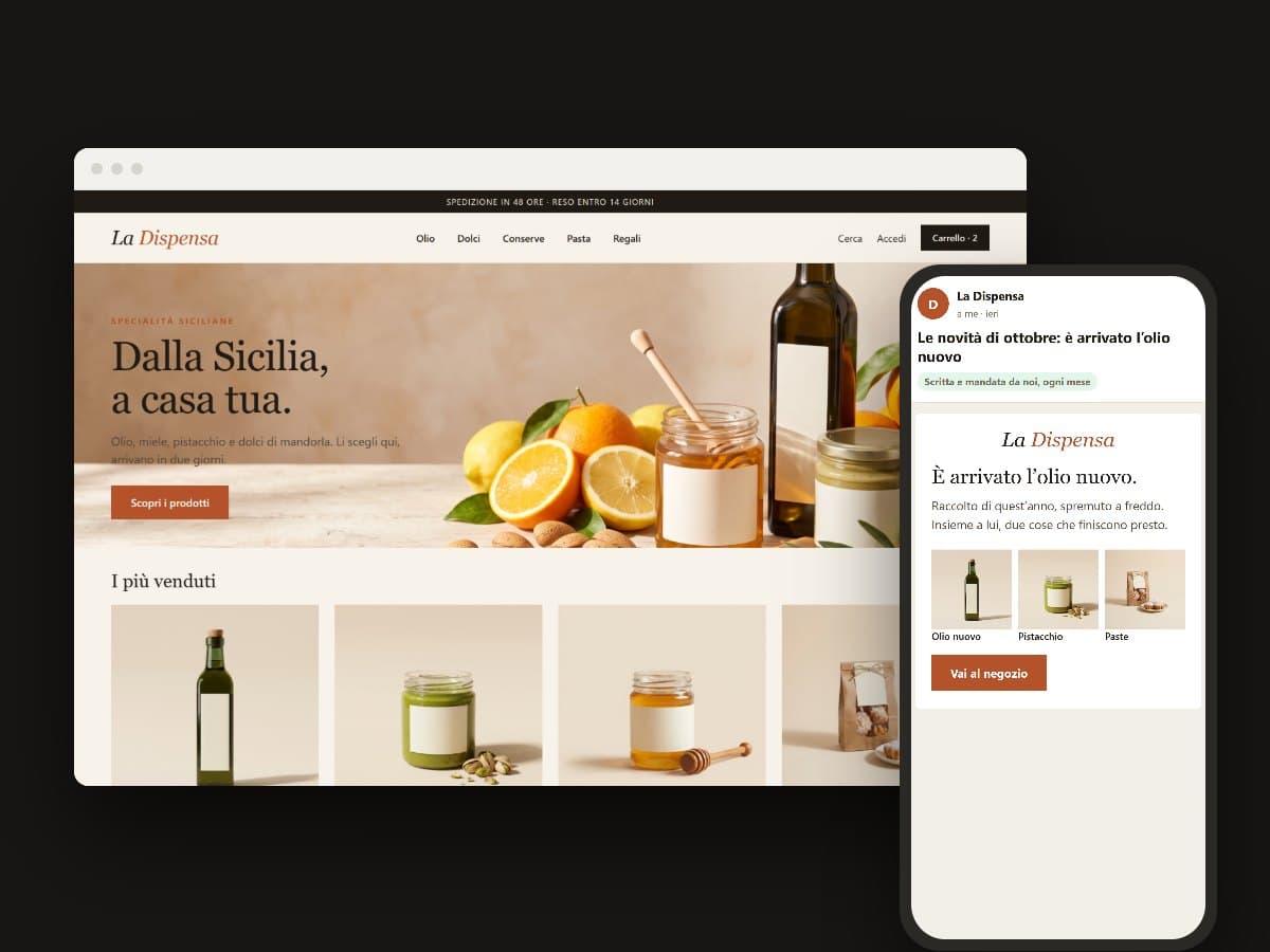Pacchetto Crescita negozio online