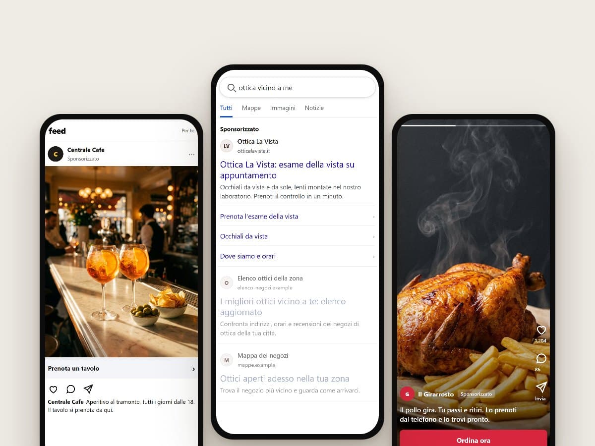Pubblicità su Google e Facebook: partenza