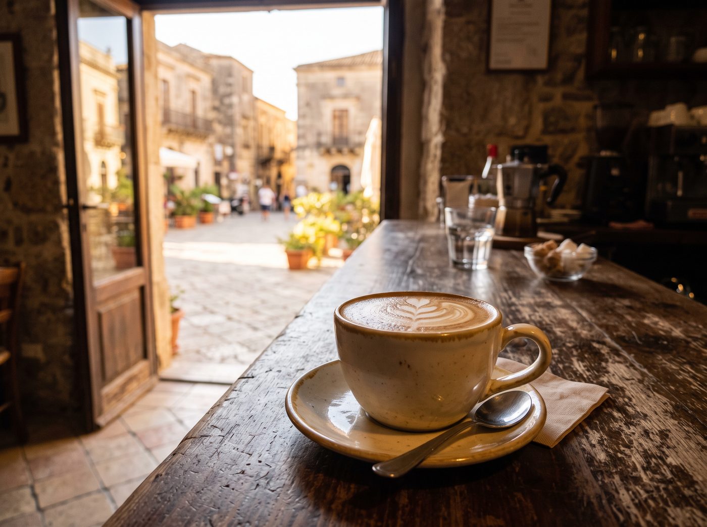 La colazione al bancone