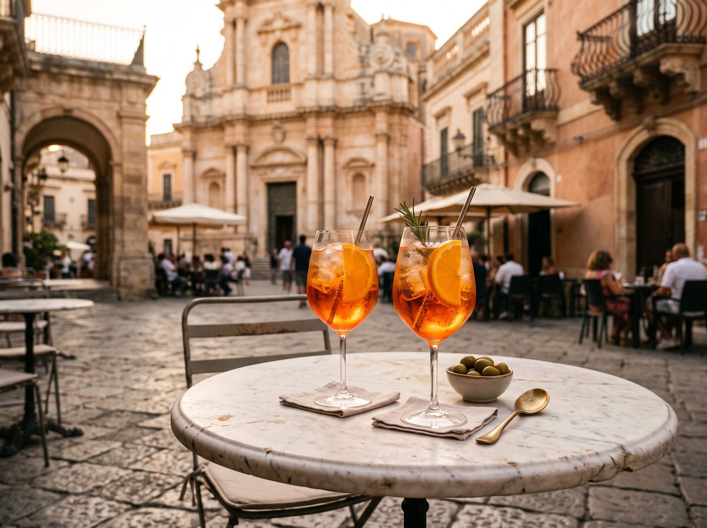 Spritz al tramonto